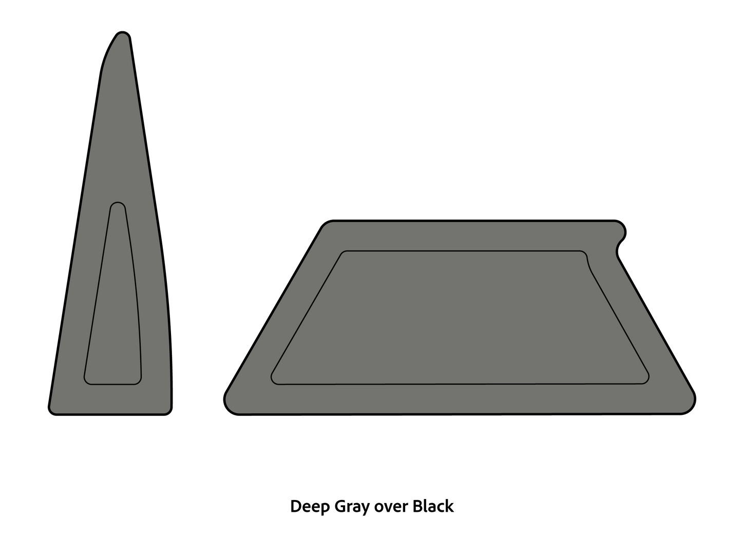 2021-2025 Ranger Z520-Z521 “R” Series Console Covers