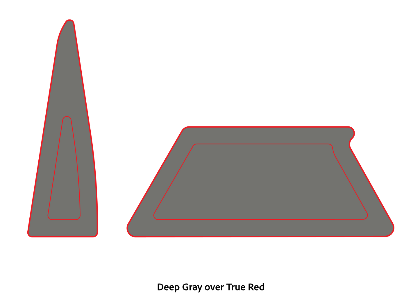 2021-2025 Ranger Z520-Z521 “R” Series Console Covers
