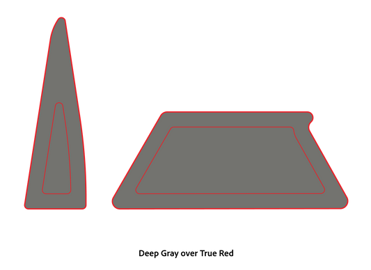 2021-2025 Ranger Z520-Z521 “R” Series Console Covers