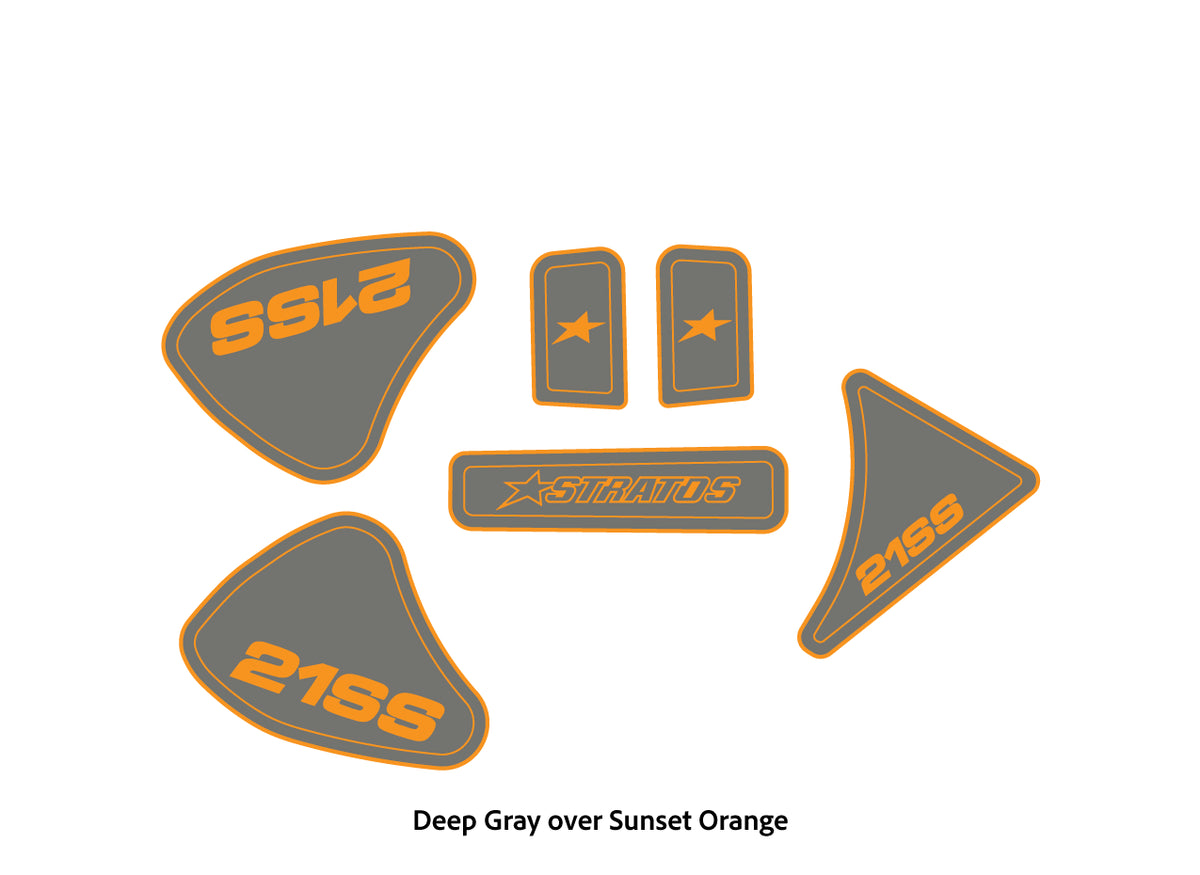 2000 Stratos 21SS Extreme Accessory Pad Set