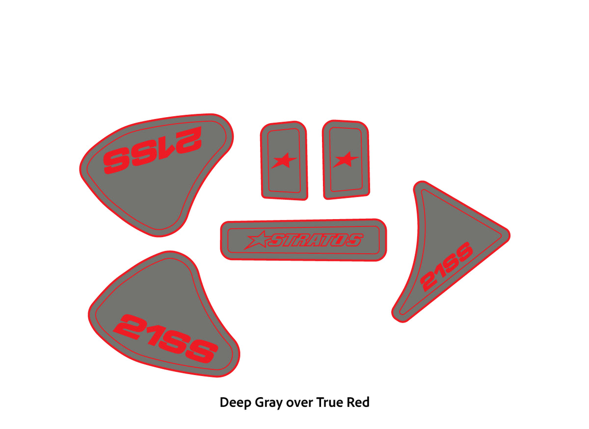 2000 Stratos 21SS Extreme Accessory Pad Set