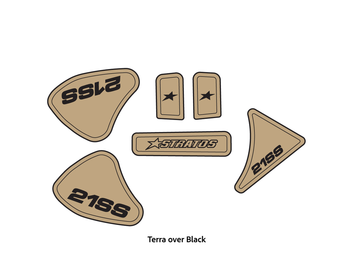 2000 Stratos 21SS Extreme Accessory Pad Set
