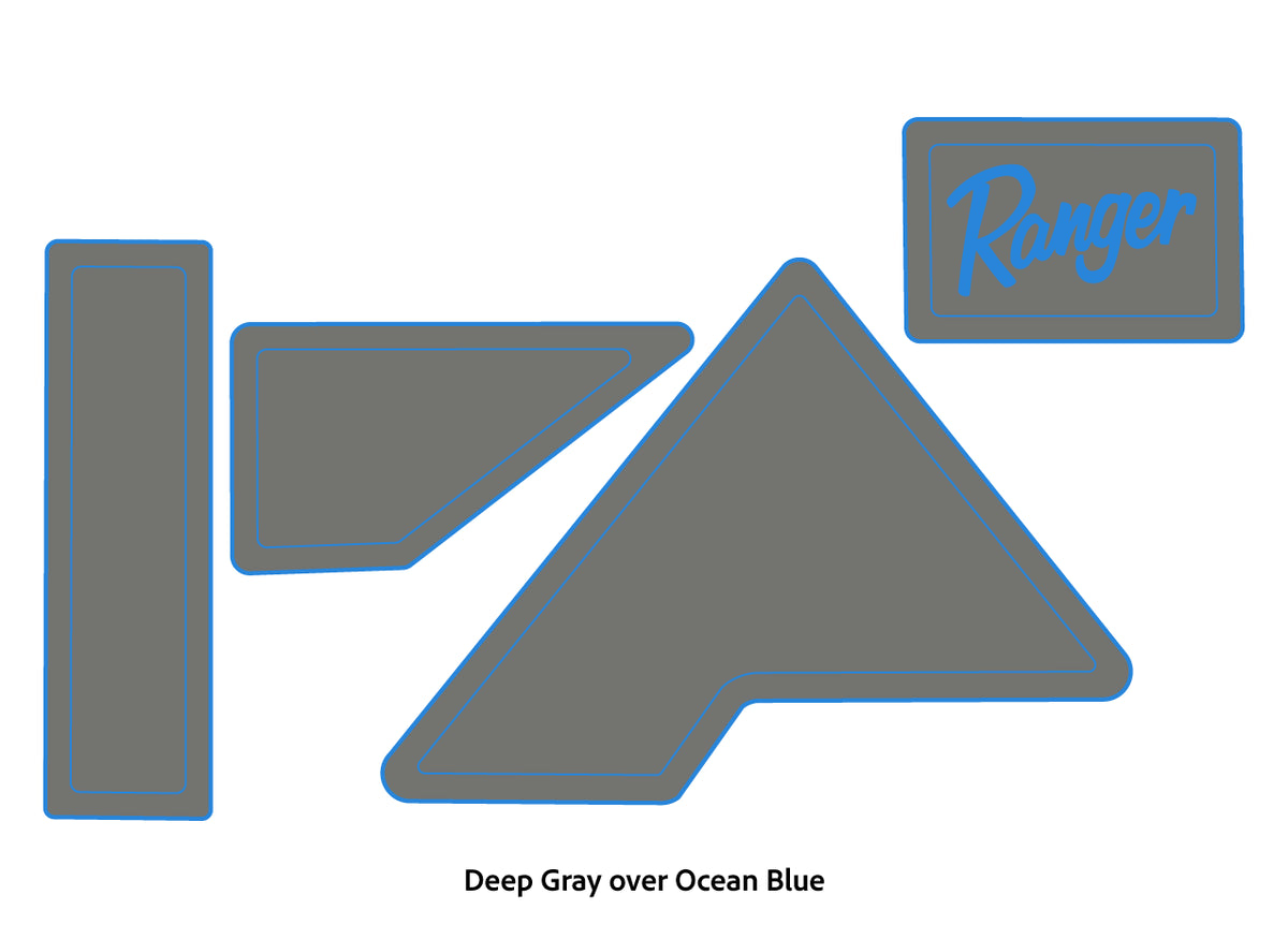 2000-2006 Ranger 521VX EVA Foam Accessory Pads