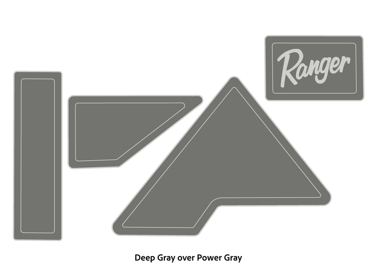 2000-2006 Ranger 521VX EVA Foam Accessory Pads