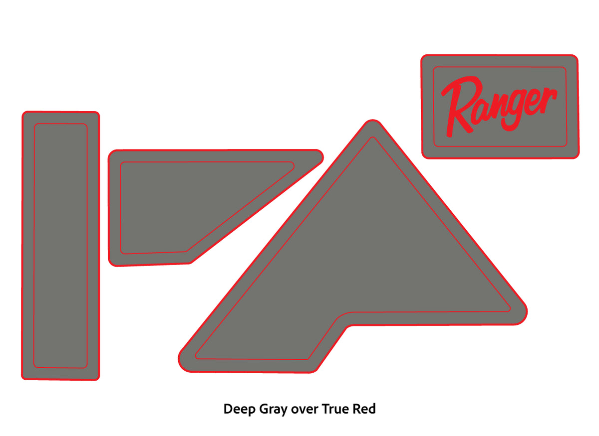 2000-2006 Ranger 521VX EVA Foam Accessory Pads