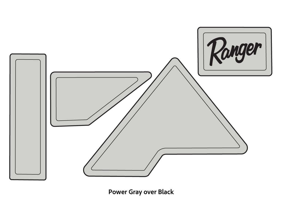 2000-2006 Ranger 521VX EVA Foam Accessory Pads