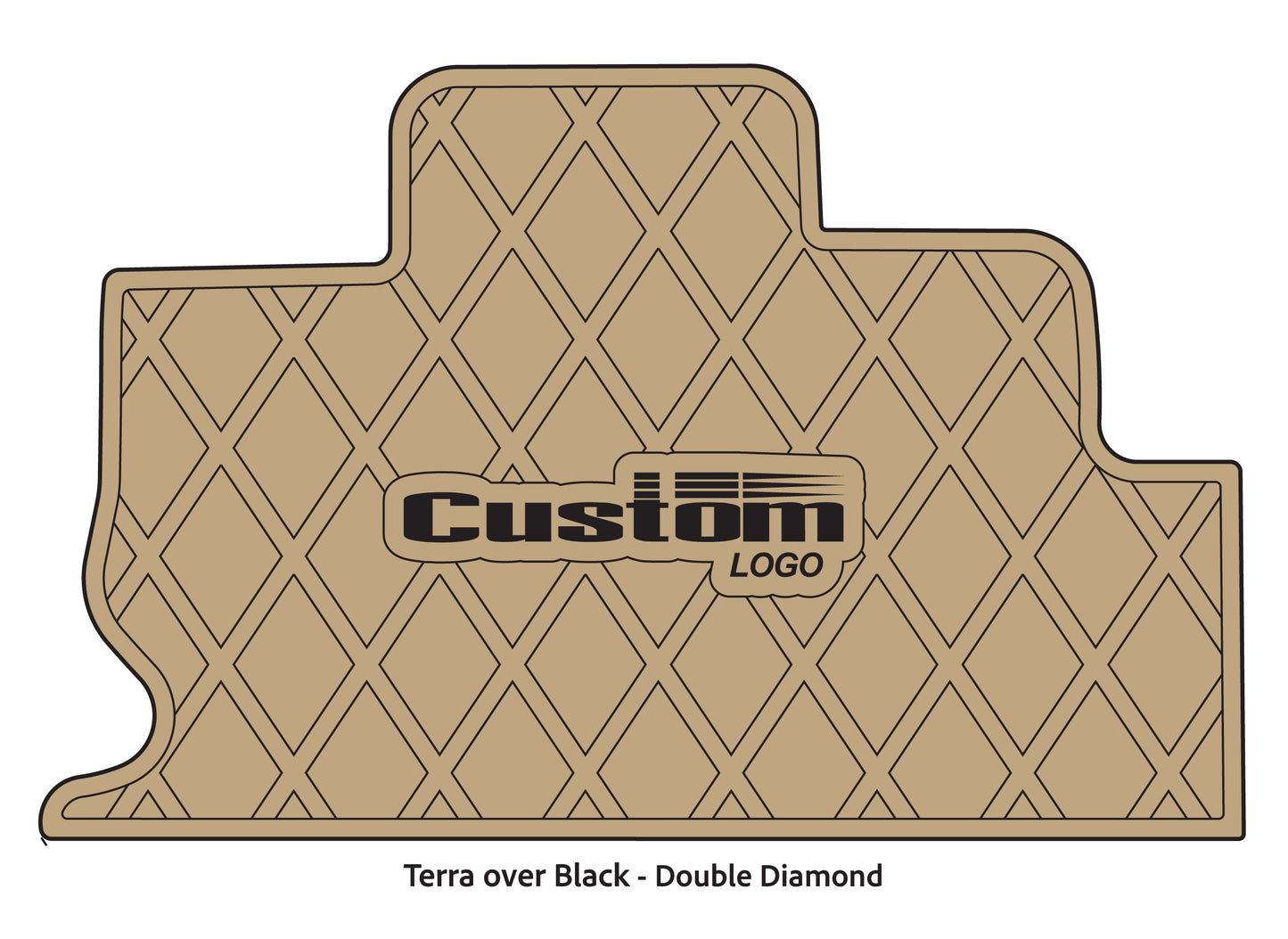 Dura-Deck Triton TR22 eva foam accessory pad set in terra over black