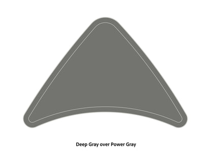 Dura-Deck Ranger Z20 EVA foam bow pad in deep gray over power gray