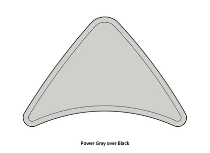 Dura-Deck Ranger Z20 EVA foam bow pad in power gray over black