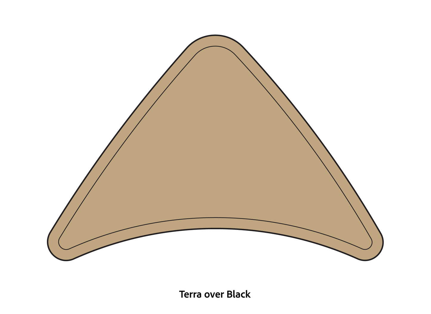 Dura-Deck Ranger Z20 EVA foam bow pad in terra over black