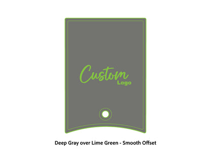 Dura-Deck Ranger 520c center locker  eva foam accessory set in deep gray over lime green smooth offset pattern