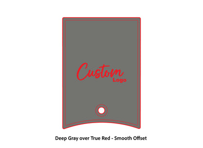 Dura-Deck Ranger 520c center locker  eva foam accessory set in deep gray over true red smooth offset pattern