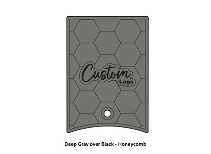 Dura-Deck Ranger 520c center locker  eva foam accessory set in deep gray over black honeycomb pattern