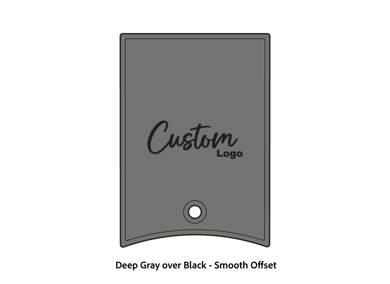 Dura-Deck Ranger 520c center locker  eva foam accessory set in deep gray over black  smooth offset pattern