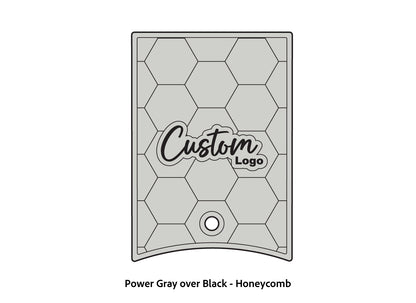 Dura-Deck Ranger 520c center locker  eva foam accessory set in power gray over black honeycomb pattern