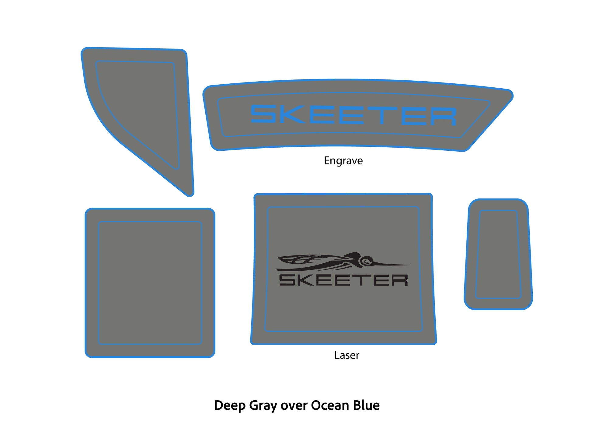 Dura-Deck Skeeter custom EVA foam accessory foam pad
