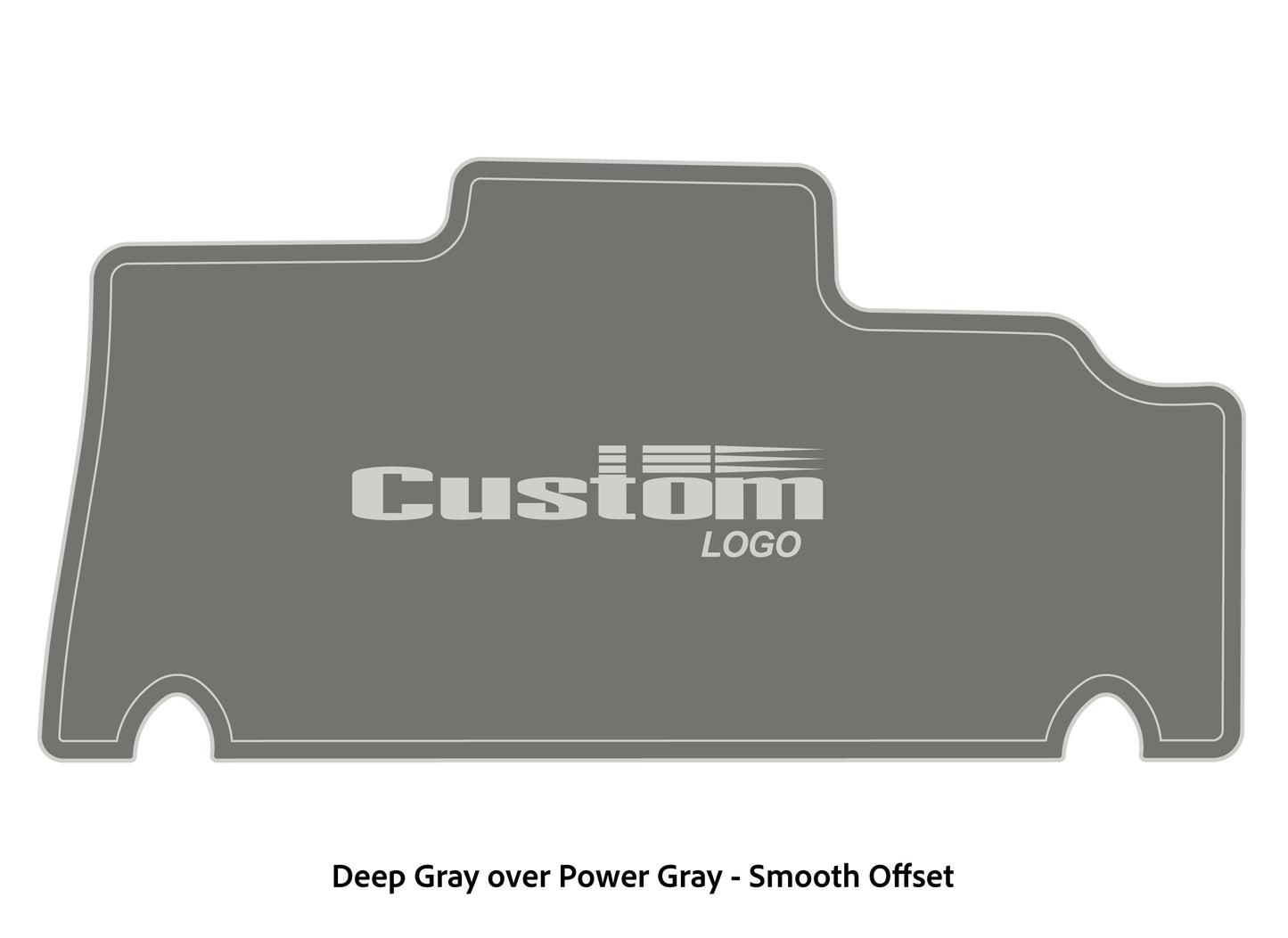 Dura-deck Triton 179TRX custom EVA foam bass boat flooring in deep gray over power gray smooth offset pattern