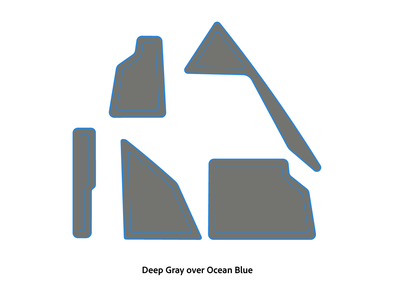 2015+ Skeeter ZX200 Accessory Pad Set