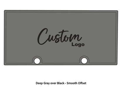 Dura-deck Ranger RT188 custom EVA foam bass boat flooring in deep gray over black smooth offset pattern