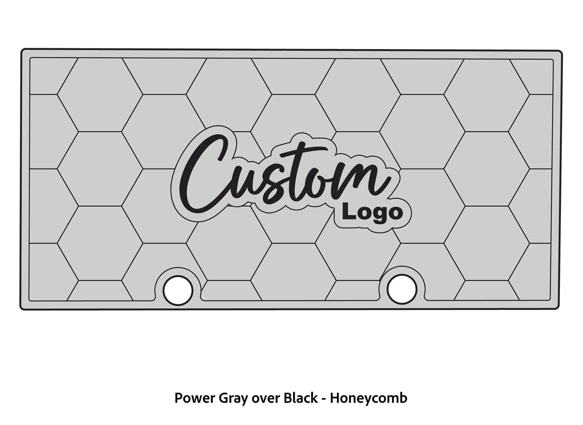 Dura-deck ranger rt 188 custom eva foam bass boat flooring in power gray over black honeycomb pattern