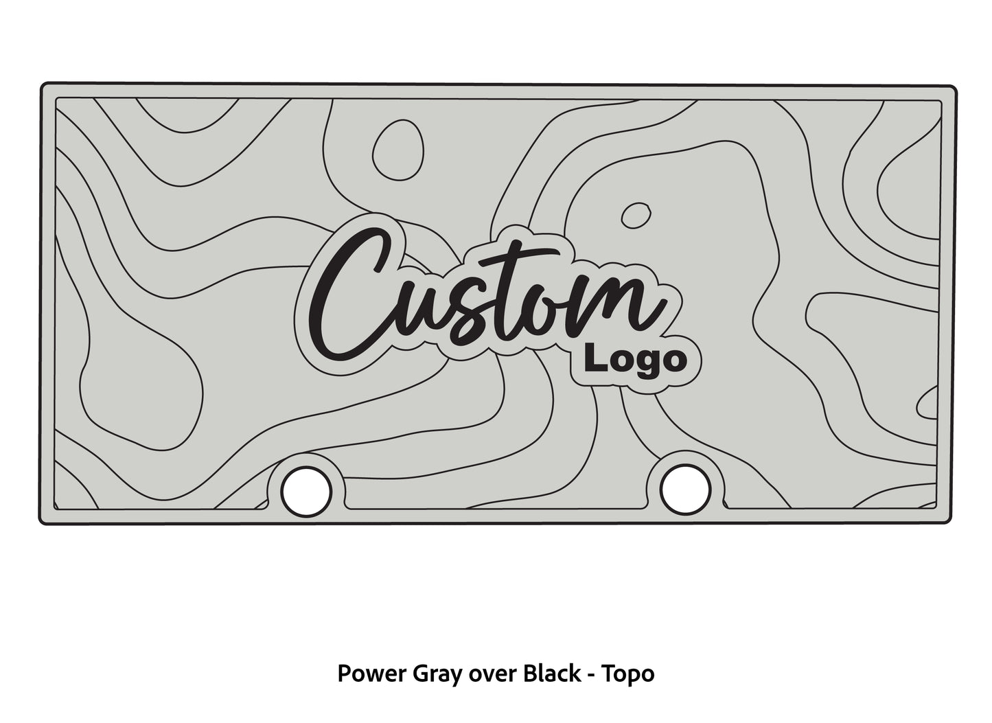 Dura-Deck ranger rt 188 custom eva foam bass boat flooring in power gray over black topo pattern