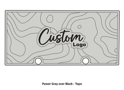 Dura-Deck ranger rt 188 custom eva foam bass boat flooring in power gray over black topo pattern