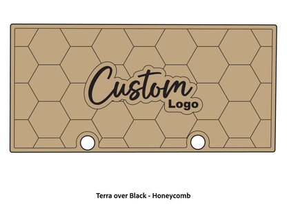 Dura-deck ranger rt 188 custom eva foam bass boat flooring in terra over black honeycomb pattern