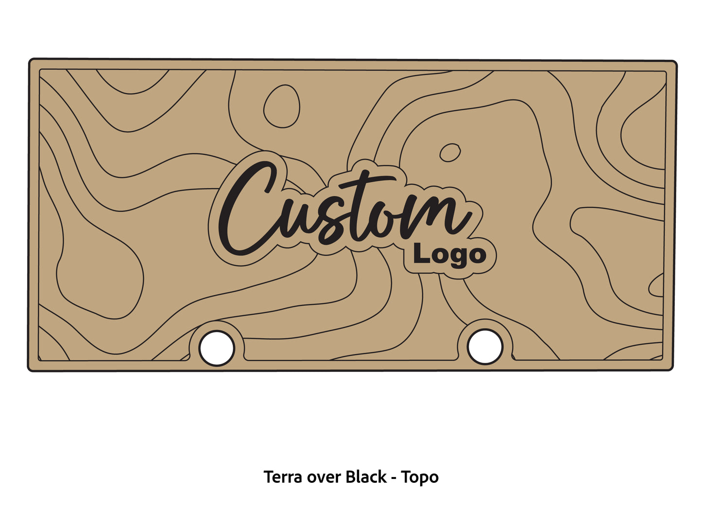 Dura-deck ranger rt 188 custom eva foam bass boat flooring in terra over black topo pattern
