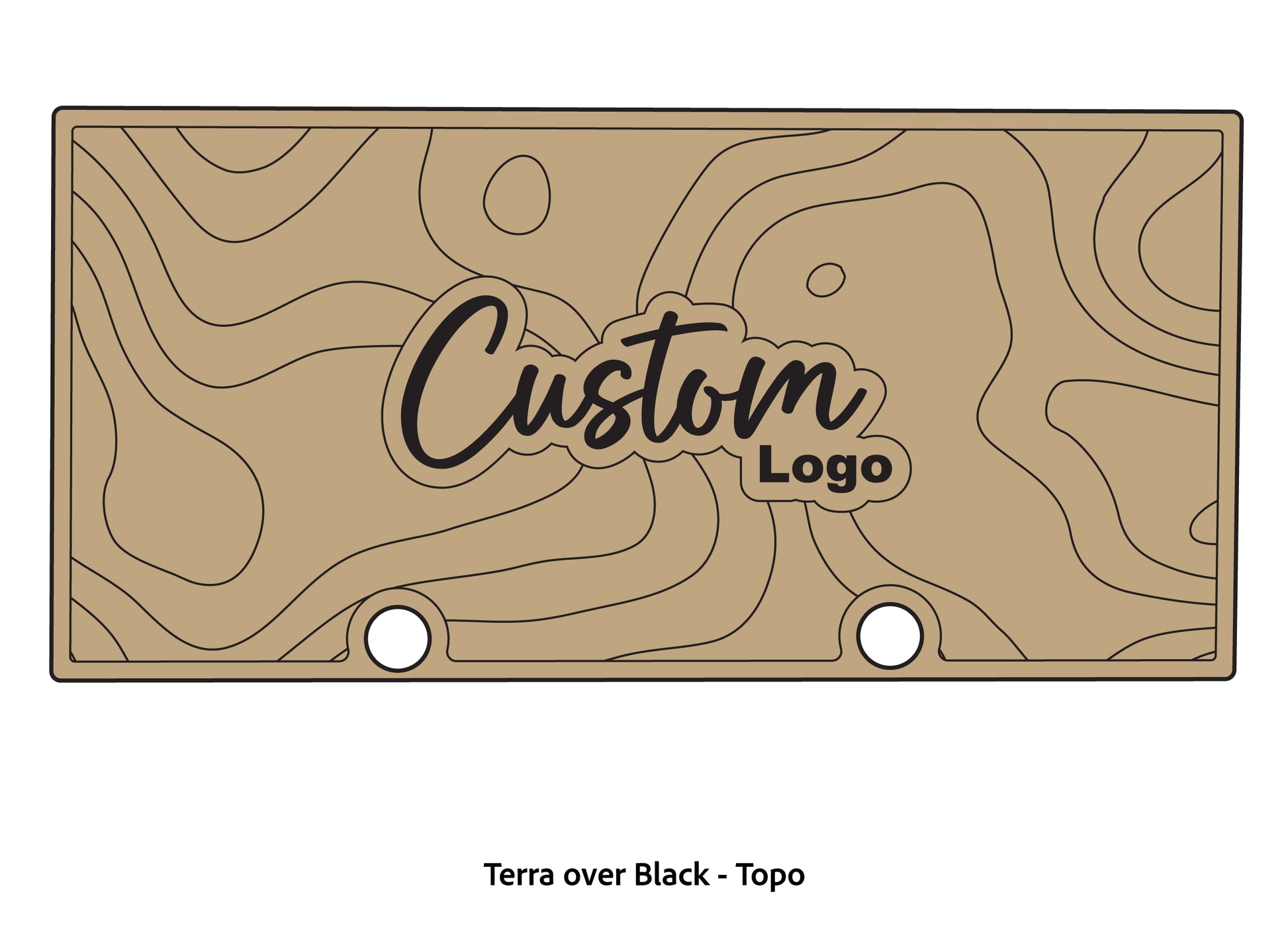Dura-deck ranger rt 188 custom eva foam bass boat flooring in terra over black topo pattern