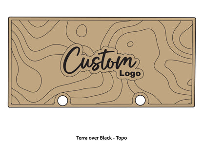 Dura-deck ranger rt 188 custom eva foam bass boat flooring in terra over black topo pattern