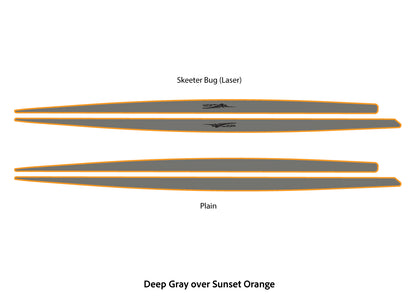 2018-2024 Skeeter ZX200-ZX225-ZX250 EVA Foam Deck Extensions