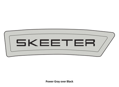 Dura-Deck Skeeter eva foam bow step pad set in power gray over black
